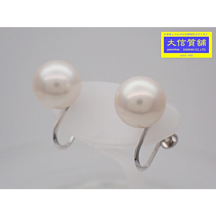 K14WG ホワイトゴールド あこや真珠 ナチュラル ピンク パール 