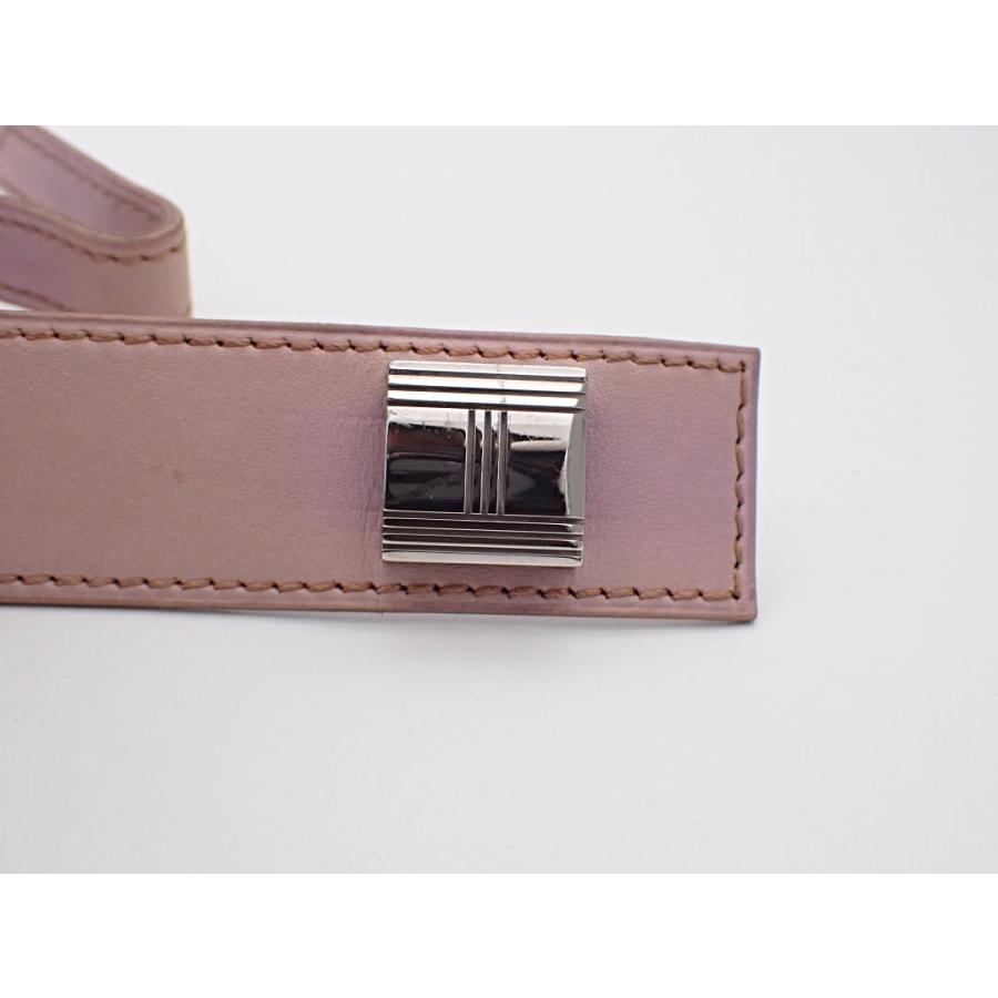 HERMES（エルメス） レザー ブレスレット ラベンダー アルテミス