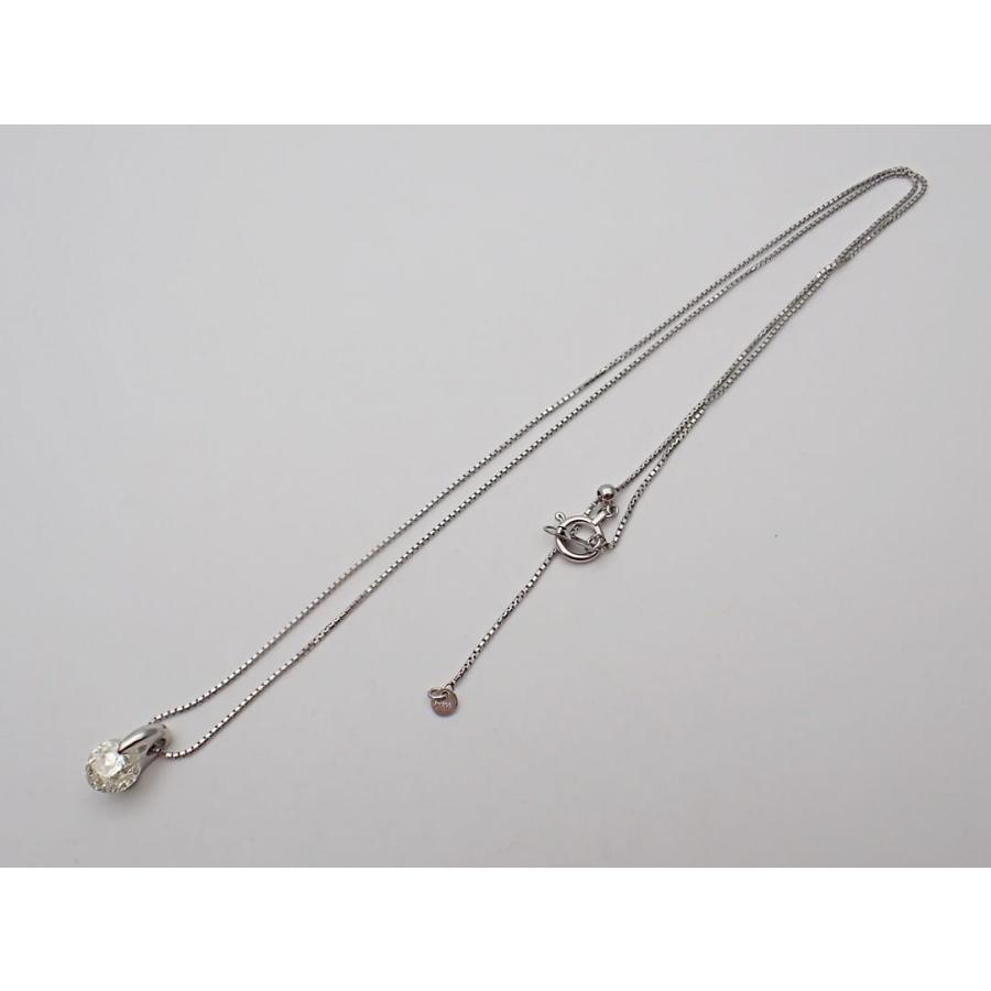 PT850/PT900 プラチナ ダイヤペンダント ベネチア ネックレス 43cm