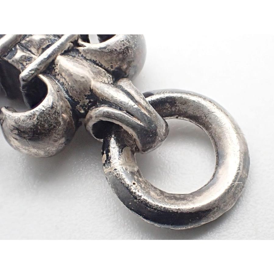 エ*ン様 クロムハーツ　フレア　チャーム　ペンダント シルバー925チェーン付 クロムハーツ CHROME HEARTS フレームド BS フレア チャーム
