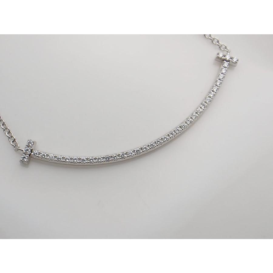 TIFFANY&Co.（ティファニー） Tスマイル スモール ダイヤ ネックレス