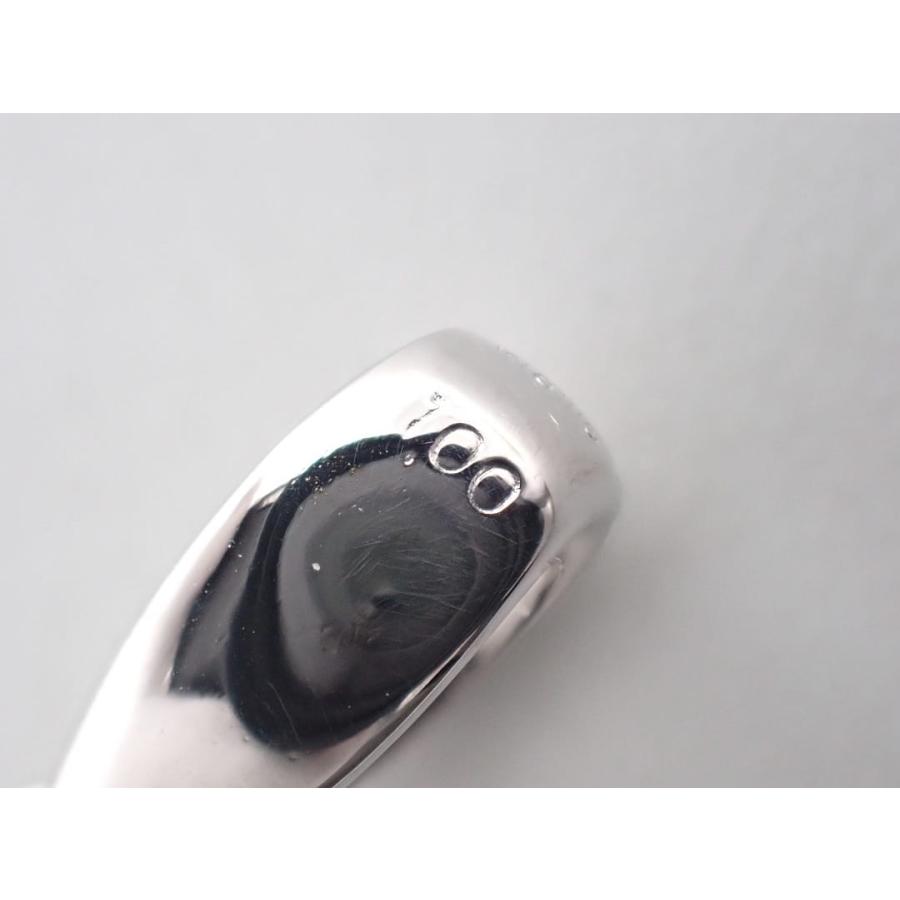 K18WG ホワイトゴールド ダイヤクロス ペンダントトップ 1.00ct 6.41g 中古A+ 【送料無料】 C-9304の画像