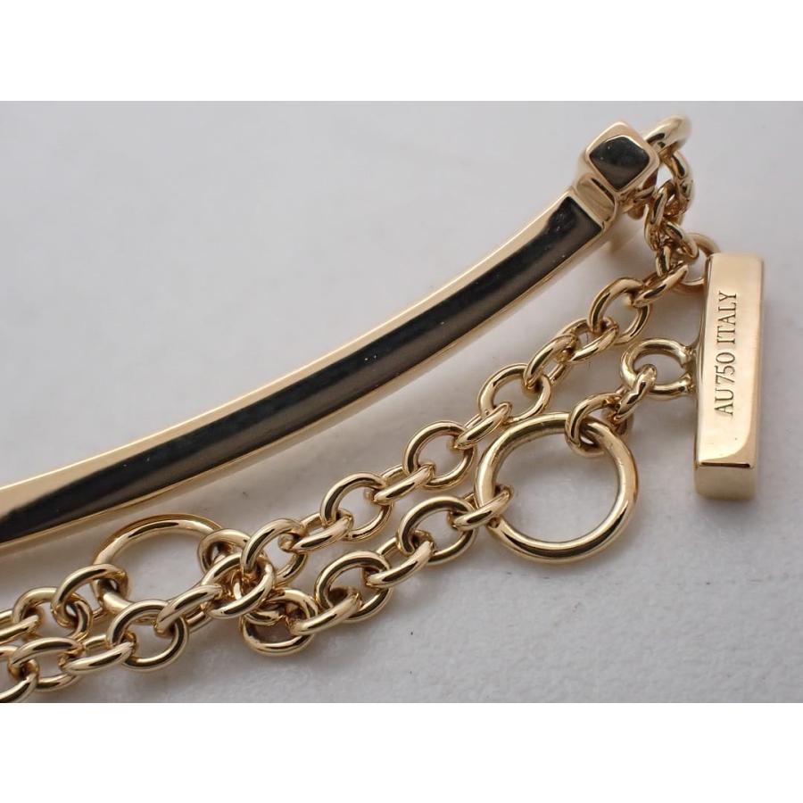 TIFFANY&Co.（ティファニー） Tスマイル AU750 イエローゴールド