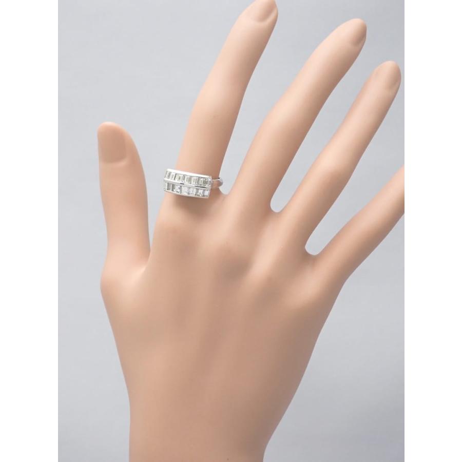 PM1000 プラチナ ダイヤ リング 1.60ct 13号 8.65g 中古A+ 【送料無料】 C-9438の画像