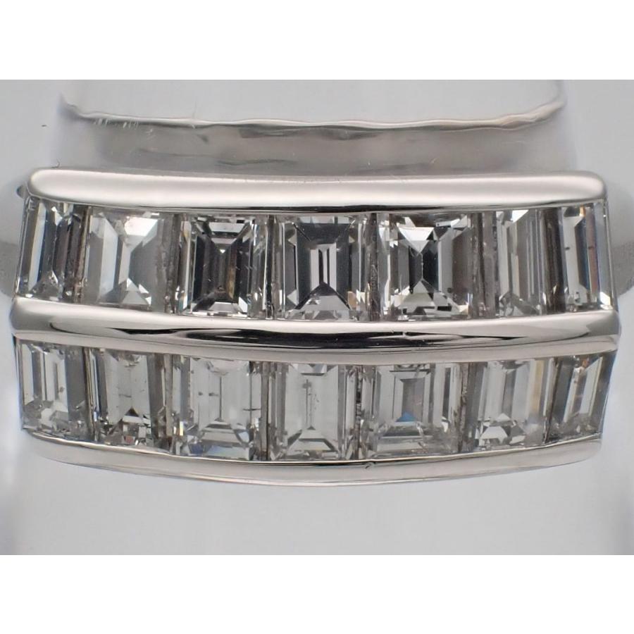 PM1000 プラチナ ダイヤ リング 1.60ct 13号 8.65g 中古A+ 【送料無料】 C-9438の画像