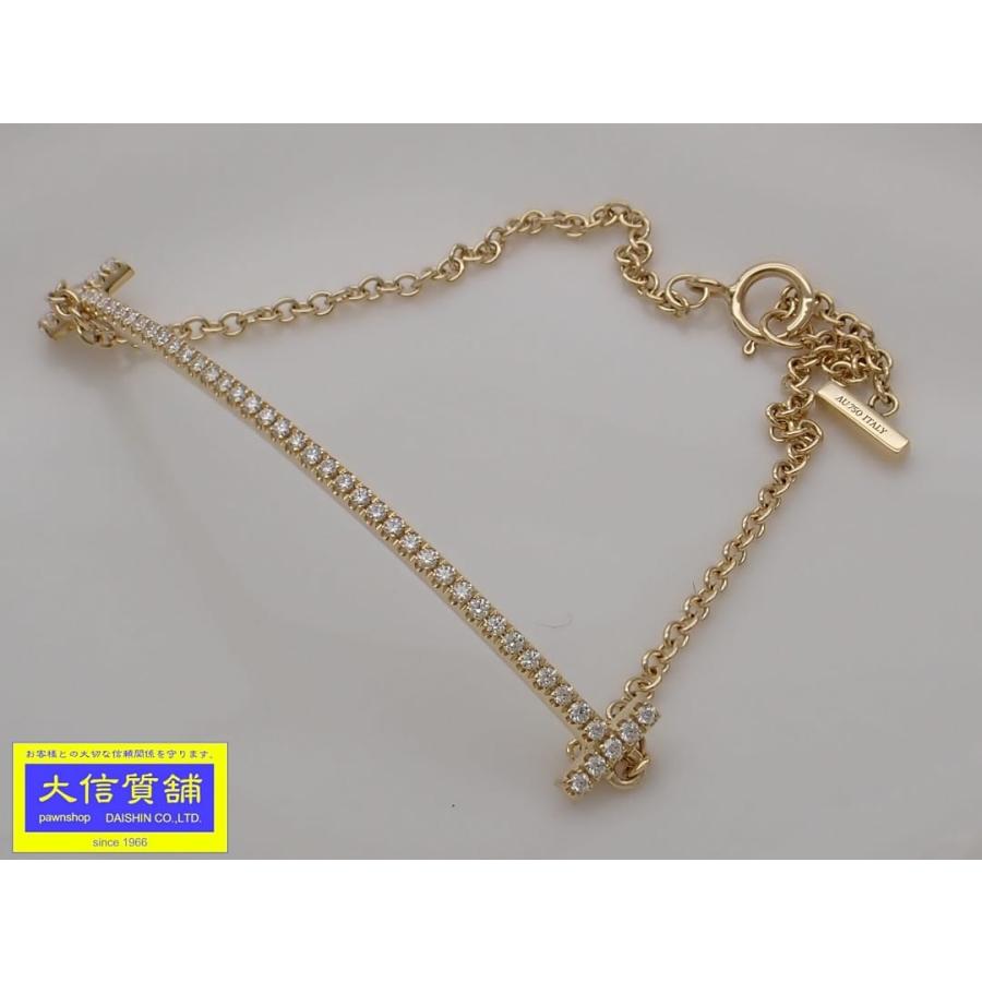 TIFFANY&Co.（ティファニー） TIFFANY Tスマイル ダイヤ 750 イエロー