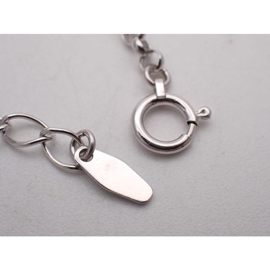 TASAKI タサキ 田崎真珠 K18WG ホワイトゴールド ブラック ドロップパール ペンダント ネックレス Y字 7.18g 中古A 【送料無料】 C-9579の画像