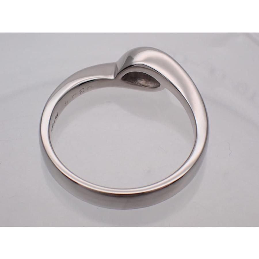 PT900 プラチナ ダイヤ リング D0.306ct  12.5号 5.11g 中古A 【送料無料】 C-9584の画像
