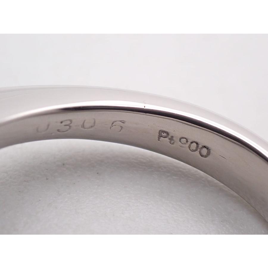 PT900 プラチナ ダイヤ リング D0.306ct  12.5号 5.11g 中古A 【送料無料】 C-9584の画像