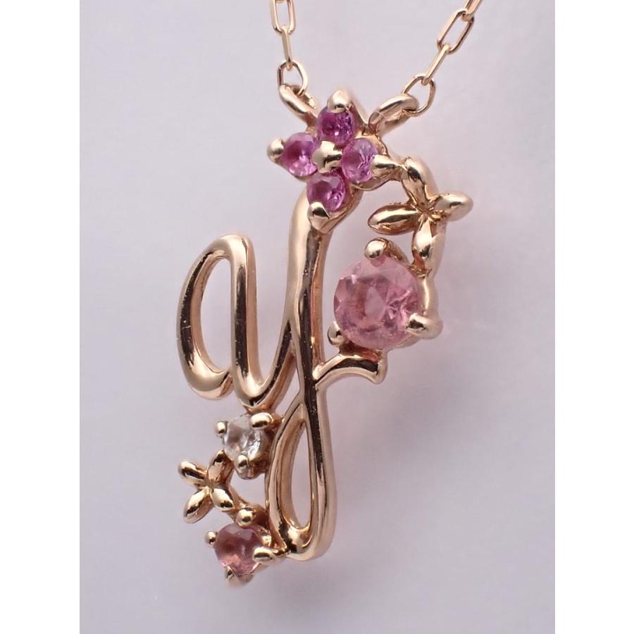 SAMANTHA TIARA サマンサ ティアラ K18 ピンクゴールド Yモチーフ ペンダント ネックレス 40cm 1.30g 中古A- 【送料無料】 C-9593_15