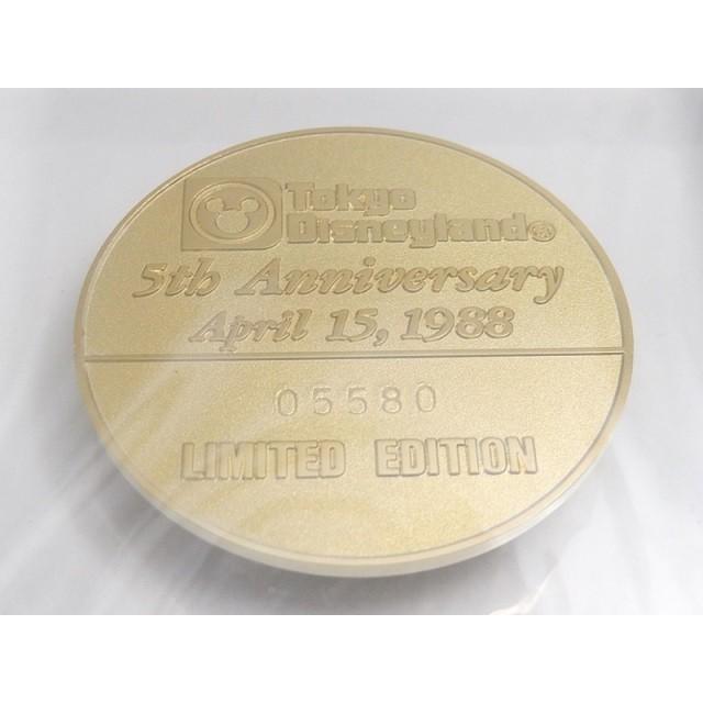 TOKYO DISNEYLAND 東京ディズニーランド ペーパーウエイト 5周年記念 