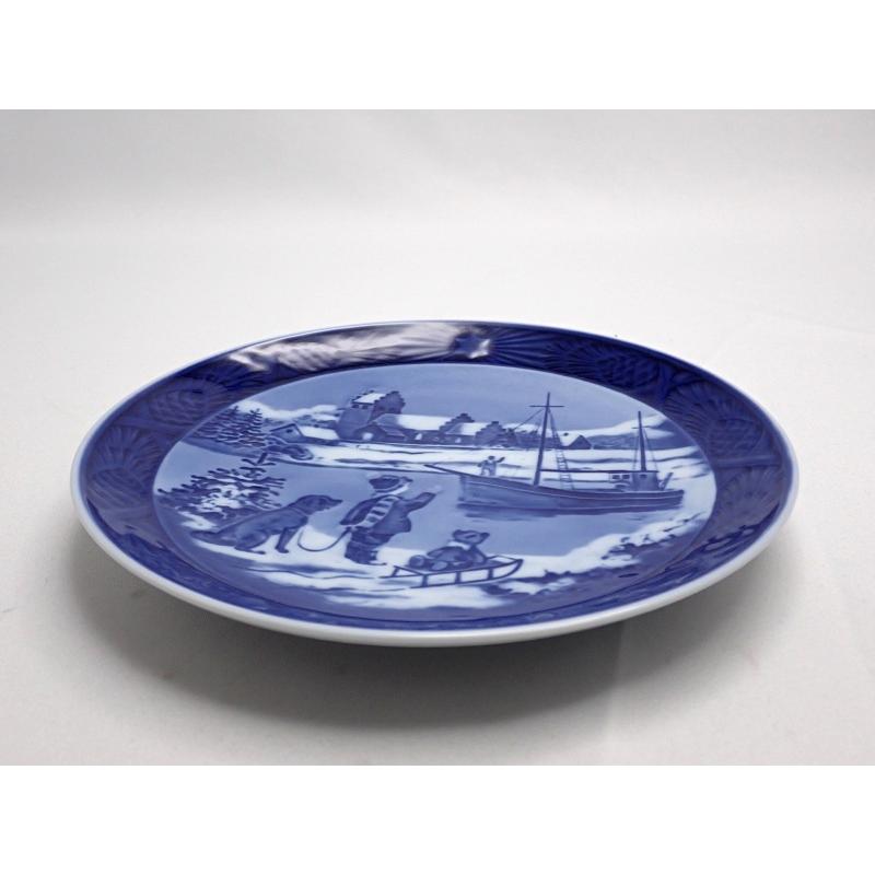 ROYAL COPENHAGEN ロイヤル コペンハーゲン イヤープレート 1997年/ロスキレ大聖堂 1998年/Welcome Home 2枚セット 中古A+ 【送料無料】 D-2074_11