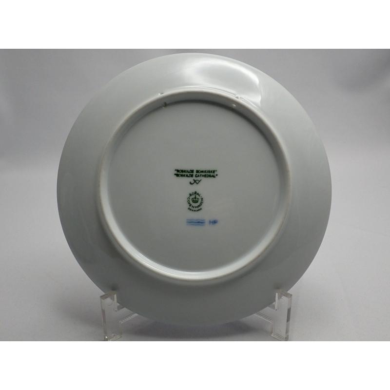 ROYAL COPENHAGEN ロイヤル コペンハーゲン イヤープレート 1997年/ロスキレ大聖堂 1998年/Welcome Home 2枚セット 中古A+ 【送料無料】 D-2074_3