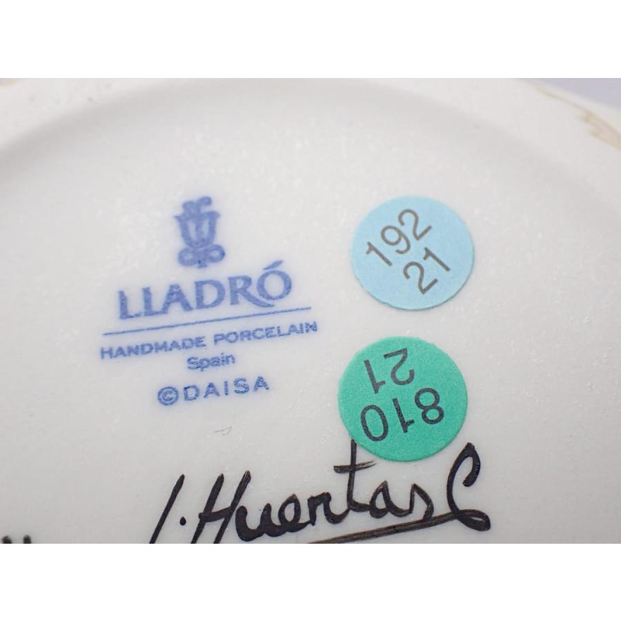 LLADRO（リヤドロ） フィギュリン ポーセリン 花かごと三匹の子犬