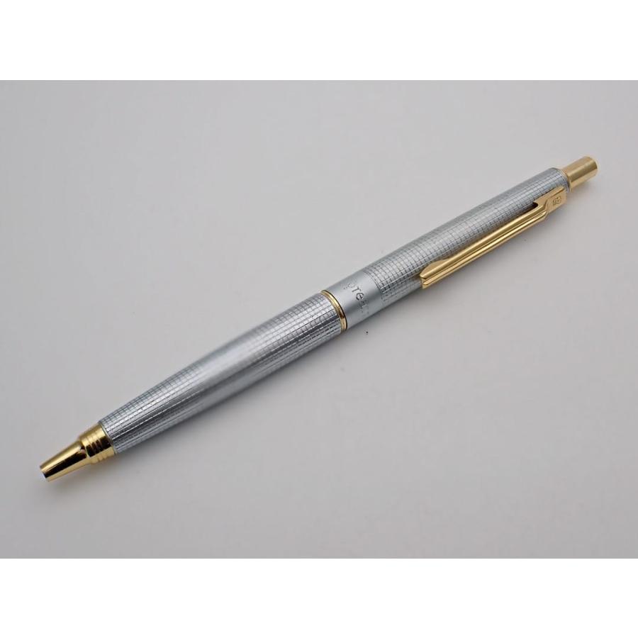 希少　美品　greatman グレートマン　食刻　ボールペン　ノック正常 GREATMAN グレートマン ボールペン シルバーxゴールド 中古B 【送料