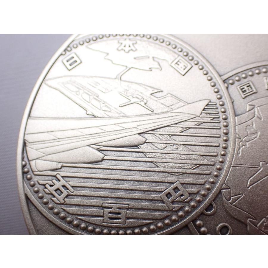 中部国際空港開港記念貨幣発行記念 純銀メダル 【造幣局製】165.16g 未