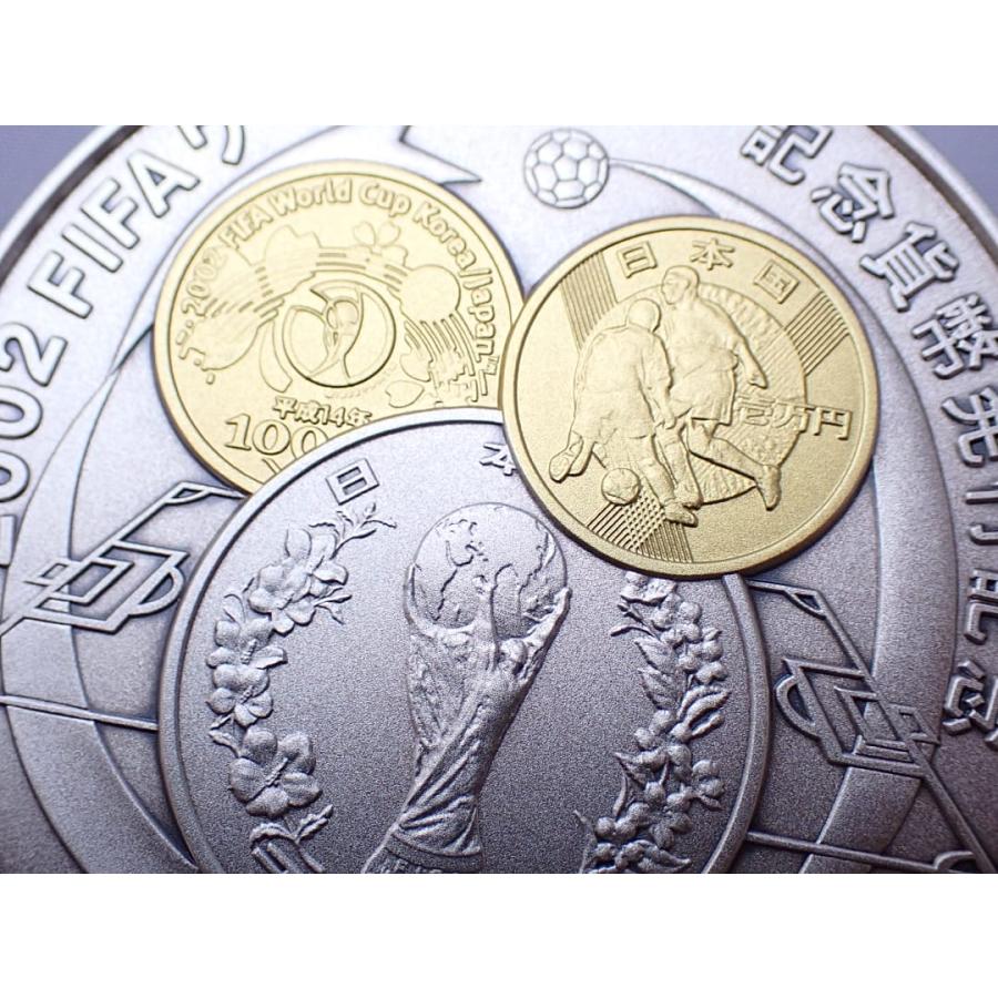 日韓 2002年 FIFAワールドカップ記念貨幣発行記念 純銀メダル 133.36g 未使用品 【送料無料】 D-2486_14