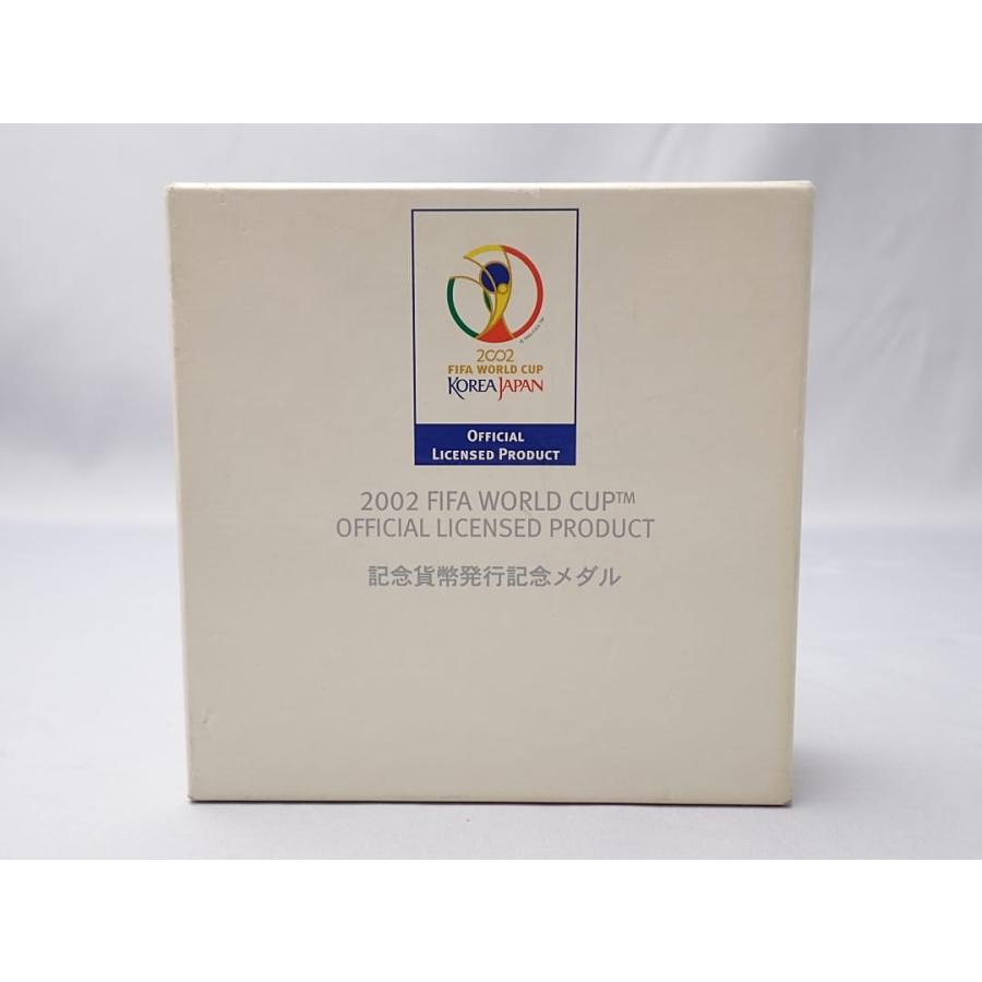 日韓 2002年 FIFAワールドカップ記念貨幣発行記念 純銀メダル 133.36g 未使用品 【送料無料】 D-2486_16