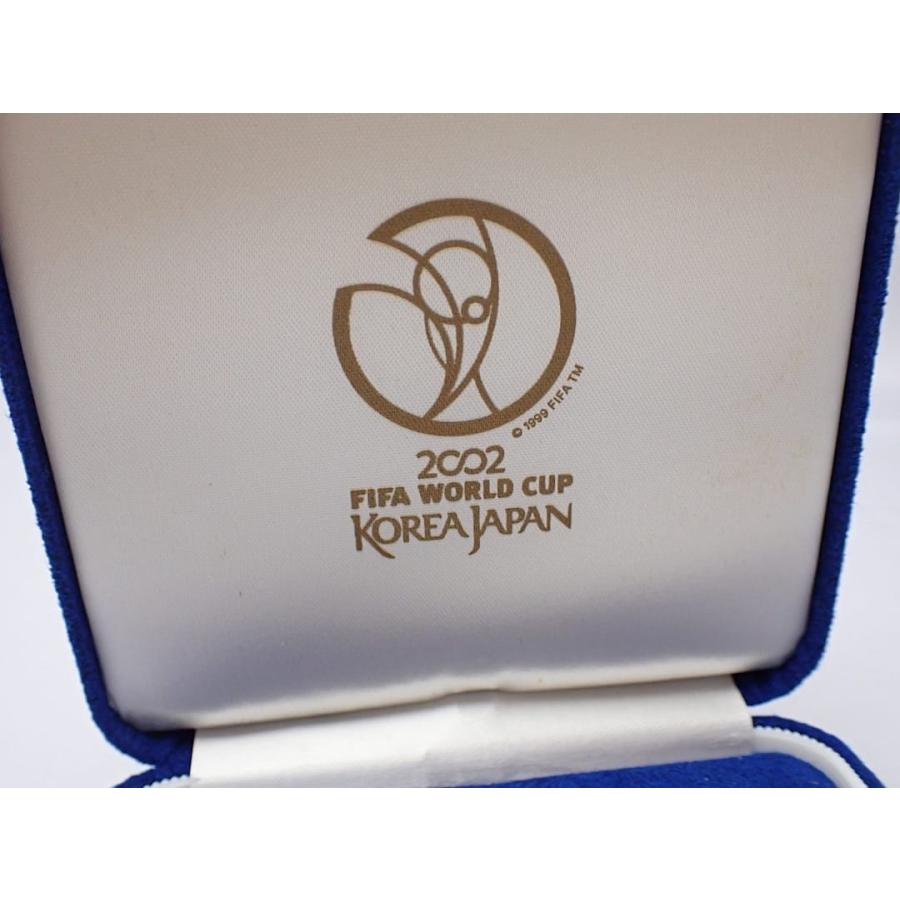 日韓 2002年 FIFAワールドカップ記念貨幣発行記念 純銀メダル 133.36g 未使用品 【送料無料】 D-2486_19