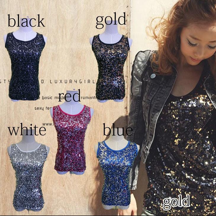 訳あり ネコポス送料無料 M L Xlサイズ スパンコール タンクトップ スパンコールトップス Dance 衣装 クラブにダンス衣装 9221 Aniw Daishinplus1yahoo 店 通販 Yahoo ショッピング