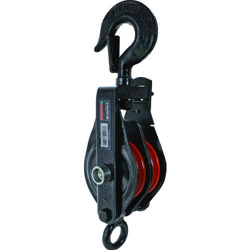 トラスコ中山 TRUSCO 強力型滑車二車スナッチ フック型100mm TSB1002 [A020501]