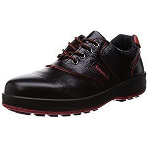 シモン 安全靴 短靴 SL11-R黒 赤 24.5cm SL11R-24.5 [A060420]