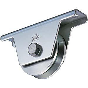 ヨコヅナ 440Cベアリング入 ステンレス重量戸車 50 V JCS-0505 [1167-4105104]