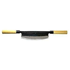 豊稔 もち切り庖丁 両手用 刃渡240mm A-1039 [D012101]