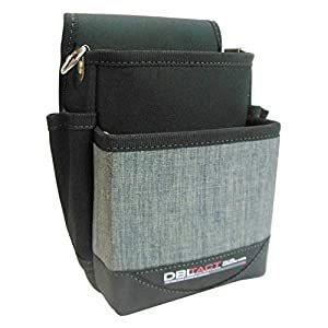 三共コーポレーション DBLTACT 2段腰袋杢グレー DTM-02S-GL [1322-8305780]