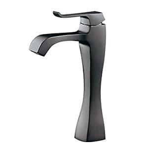 カクダイ 【117-142-D】シングルレバー混合栓(マットブラック Amazon