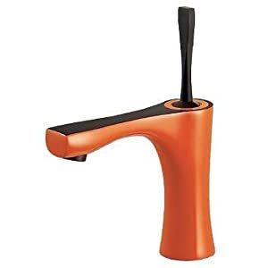 カクダイ KAKUDAI シングルレバー混合栓//オレンジ 183-231-YR [A151403]