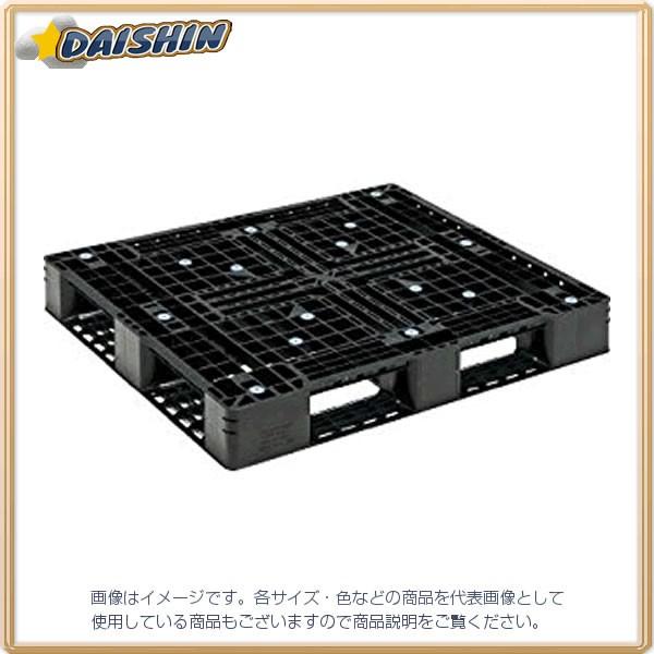 で記念購入 三甲 【個人宅不可】 プラスチックパレット D4-1012-5 黒