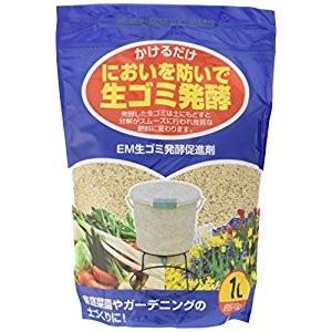 アイリスオーヤマ IRIS 生ゴミ発酵器用発酵促進剤 （1L）  [B011705]｜daishinshop