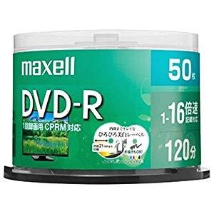 マクセル maxell 録画用 DVD-R [34015] DRD120WPE.50SP [F040218]｜daishinshop