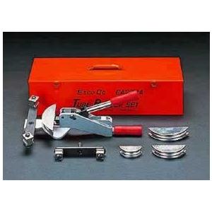エスコ ESCO 1/2”-7/8” チューブベンダーセット（ラチェット式