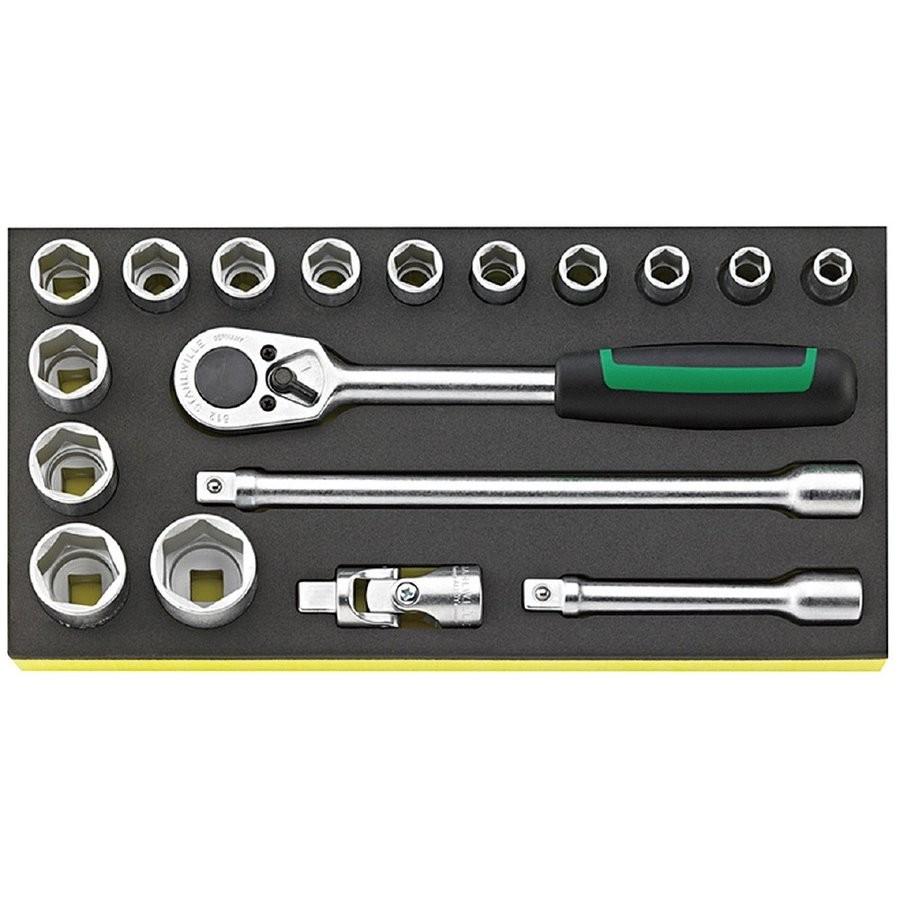 スタビレー STAHLWILLEI ソケットレンチセット （96838781） TCS 52/14