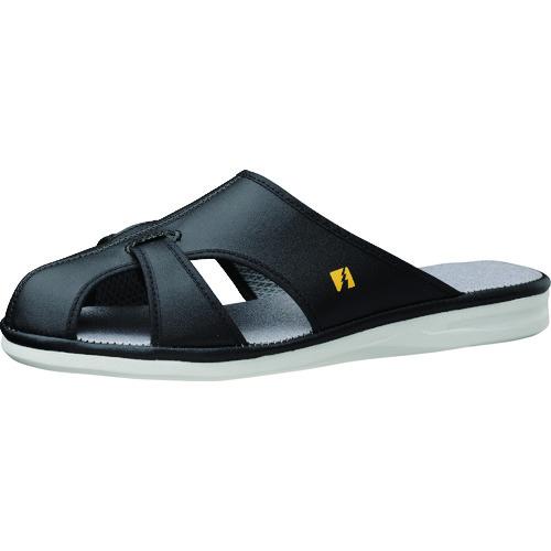 新品未使用 黒 サンダル ミドリ安全 静電サンダル PS-01ライトS ブラック LL PS-01LS-BK-LL