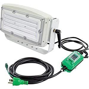 日動工業 LED投光器  スクエアライト100W 電源装置一体型 昼白色 調光式 LEIS-100DIM-JW-50K [A120104]