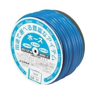 三洋化成 ガゼットホース15×20　クリアブルー　50mドラム巻 GA-1520D50CB 1巻 三洋化成 ガゼットホース15×20 クリアブルー 50mドラム巻 GA-1520D50CB