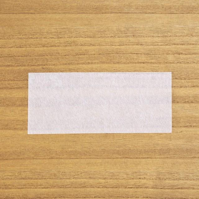 薄葉紙 角留め箱 S用サイズ 25枚 白 薄紙 包装 70×150mm A033 : だいし