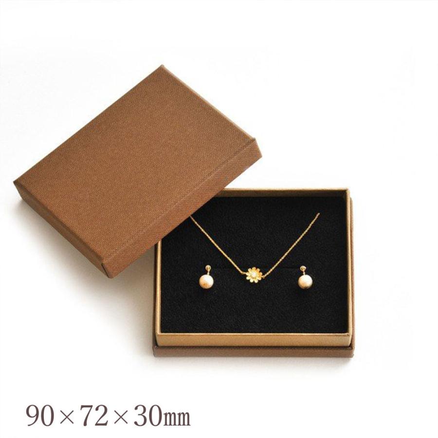 ジュエリーギフトボックス M 印籠型 スポンジ付 90×72×30mm 1個