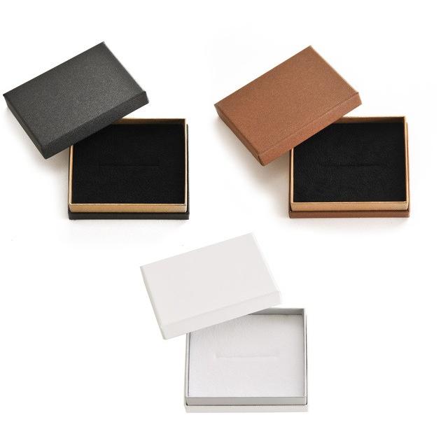 ジュエリーギフトボックス M 印籠型 スポンジ付 90×72×30mm 1個