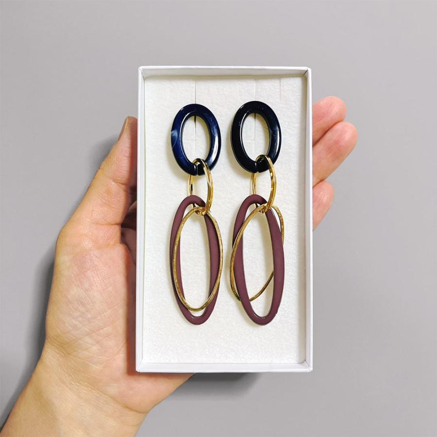 ギフトボックス ロングピアス/ロングイヤリング/2連ネックレス 用 
