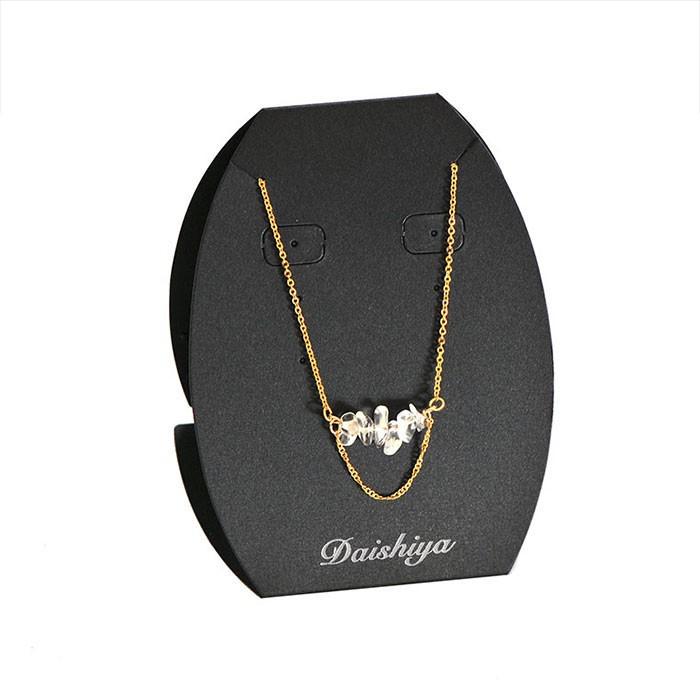 名入れ箔押し オリジナル台紙 卵ちゃん台紙 ブラック ピアス ネックレス イヤリング 用 100枚 Odrb115 だいし屋 通販 Yahoo ショッピング