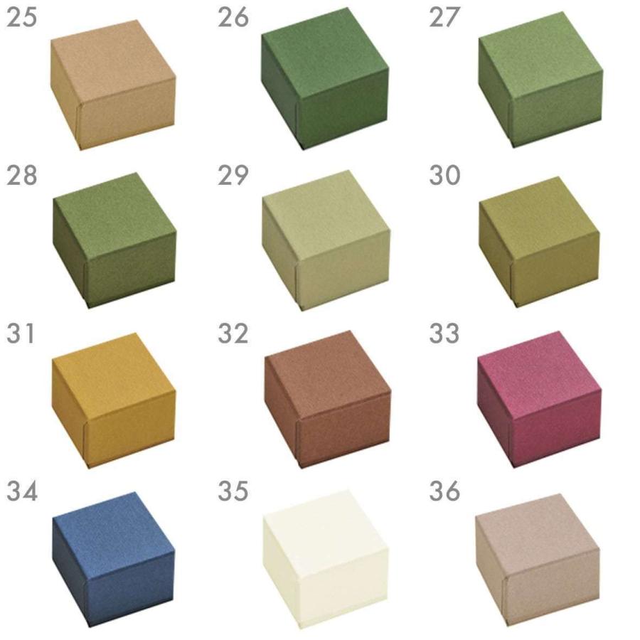 名入れ箔押し 36色のギフトボックス CB《綿・薄紙付》 65×65 名入れ箔押し 36色のギフトボックス CB《綿・薄紙付》 65×65