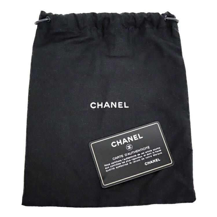 Deauville 【新品同様】シャネル ツイード ドーヴィル ポーチ ラメ