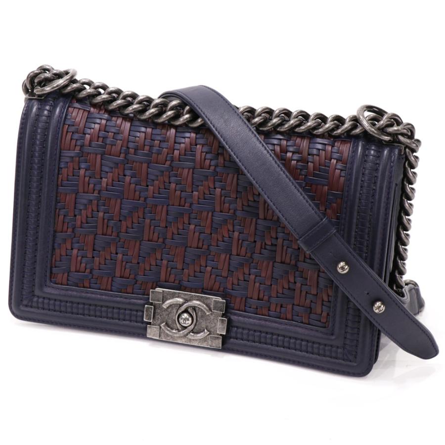 BOY CHANEL 【美品】CHANEL ボーイシャネル チェーンショルダー 