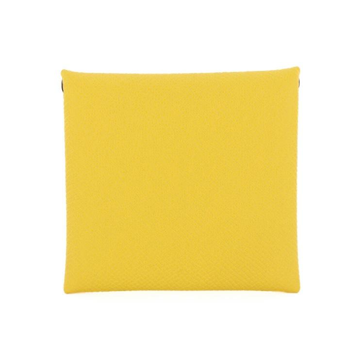 エルメス　バスティア　ケース　イエロー　箱付き HERMES（エルメス） 【新品同様】HERMES バスティア B刻印 小銭入れ