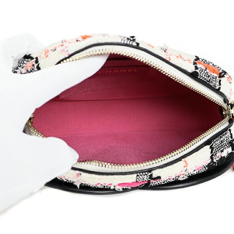 CHANEL（シャネル） 【美品】 ツイード チェーンショルダーバッグ 
