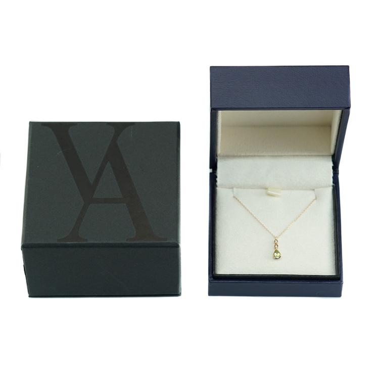 【美品】VENDOME AOYAMA ヴァンドーム青山 ペリドット ペンダント ネックレス K10 イエローゴールド ブランドジュエリー 4s54350【中古】_8